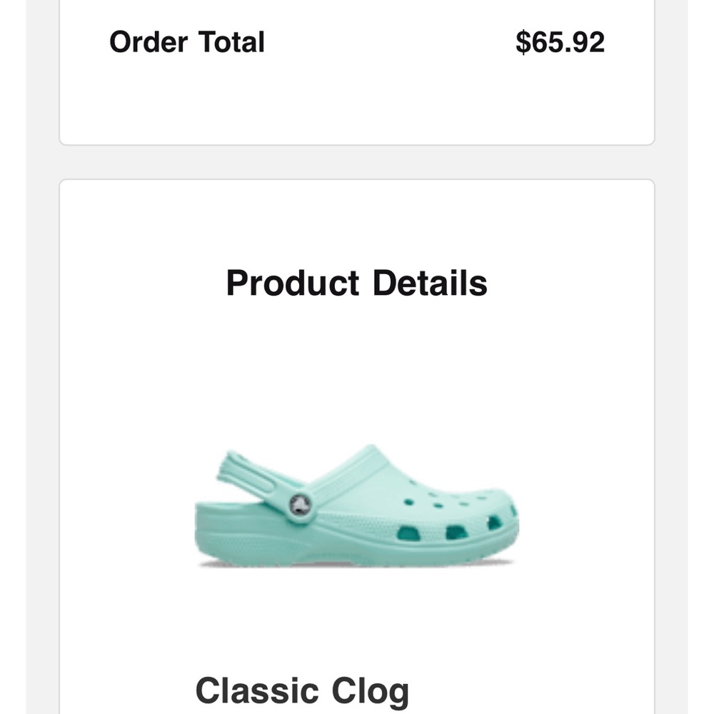 Aquamarine Crocs! - Picture 4 of 4